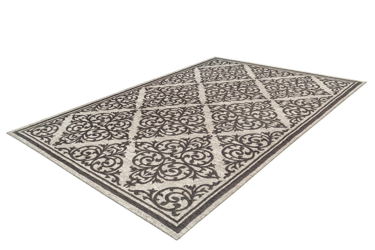 PLOCHO TKANÝ KOBEREC, 120/170 cm, sivá - sivá, Konventionell, textil (120/170cm)