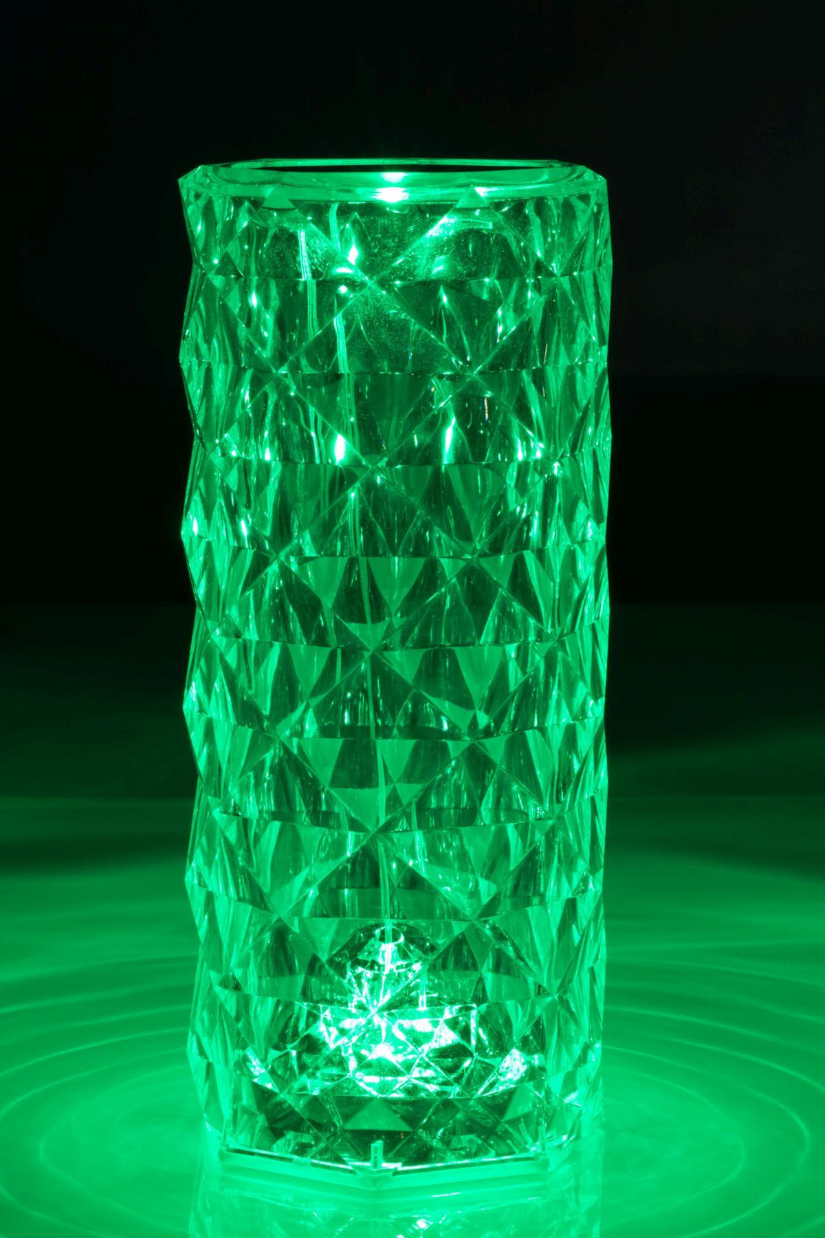 DEKORAČNÍ LED SVÍTIDLO, dálkový ovladač, dotykový stmívač, 9/22 cm  - průhledné, Lifestyle, plast (9/22cm) - Novel