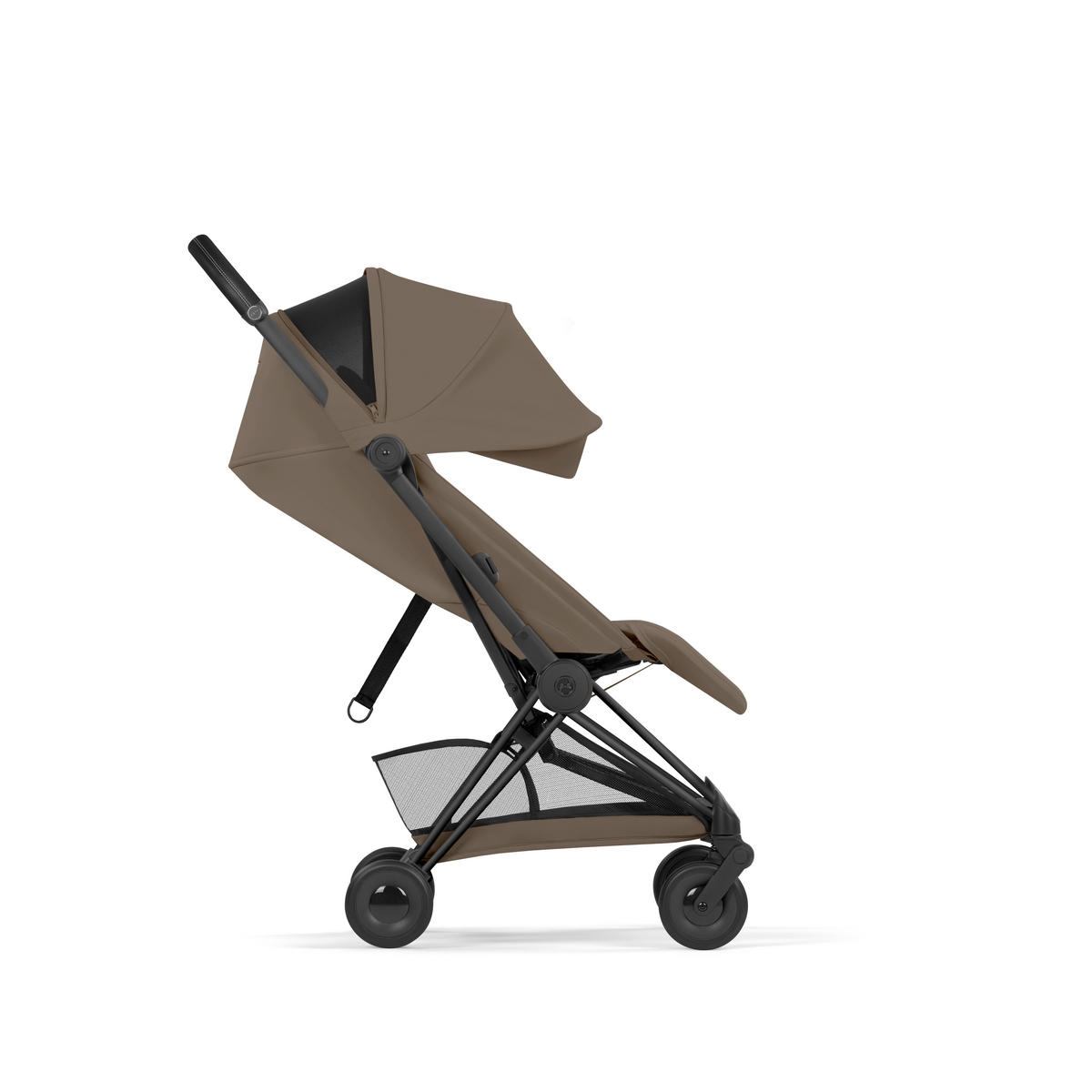 BUGGY COŸA Comfort Matt Black  - Dunkelbraun/Schwarz, Basics, Kunststoff/Textil (79/44/105cm) - cybex PLATINUM