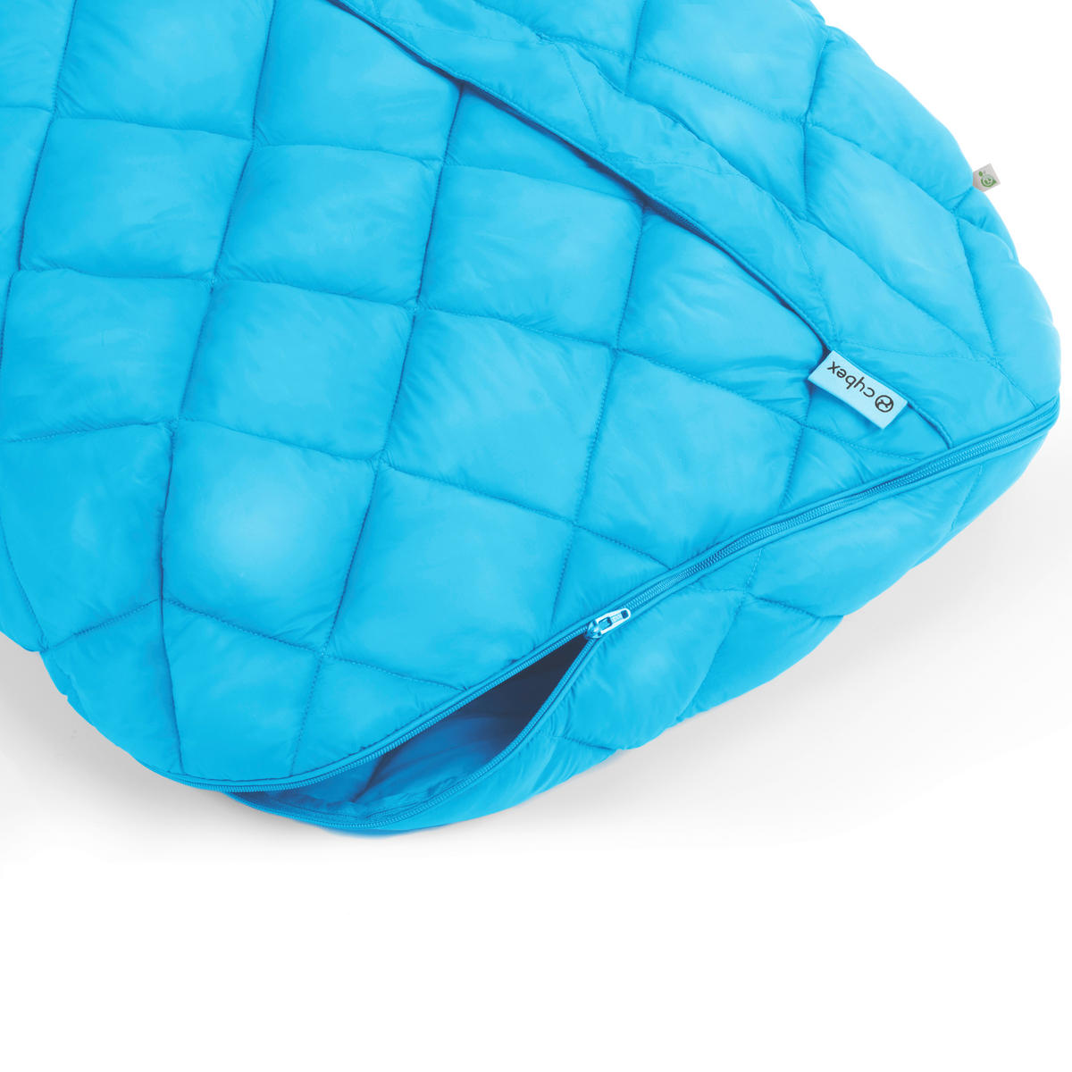 FUßSACK Snogga 2  - Blau, Basics, Textil (90/50/20cm) - cybex GOLD