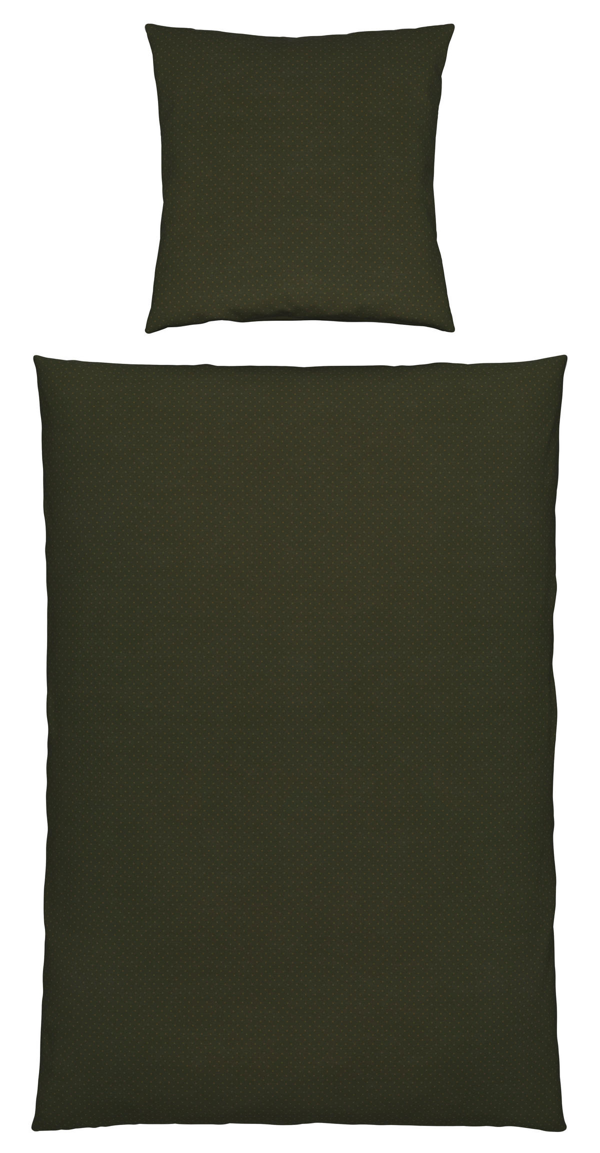 BETTWÄSCHE PUNTO Makosatin 135/200 cm  - Grün, Basics, Textil (135/200cm) - Novel