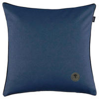 KISSENHÜLLE J!Essential 40/40 cm  - Blau/Dunkelblau, Basics, Textil (40/40cm) - Joop!