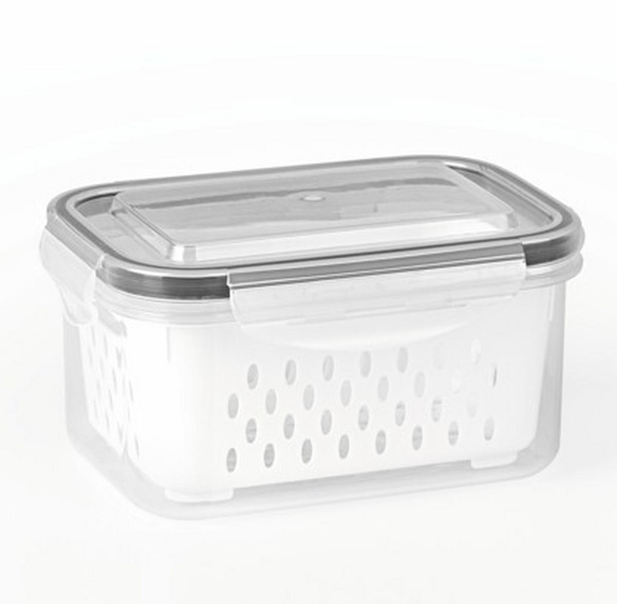 FRISCHHALTEDOSENSET GOURMETmaxx 12-teilig  - Transparent/Grau, Basics, Kunststoff (23,5/19/13cm)