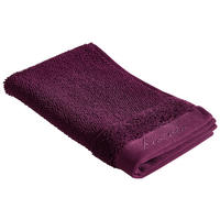 GÄSTETUCH 30/50 cm BONITA Violett  - Violett, Natur, Textil (30/50cm) - Bio:Vio