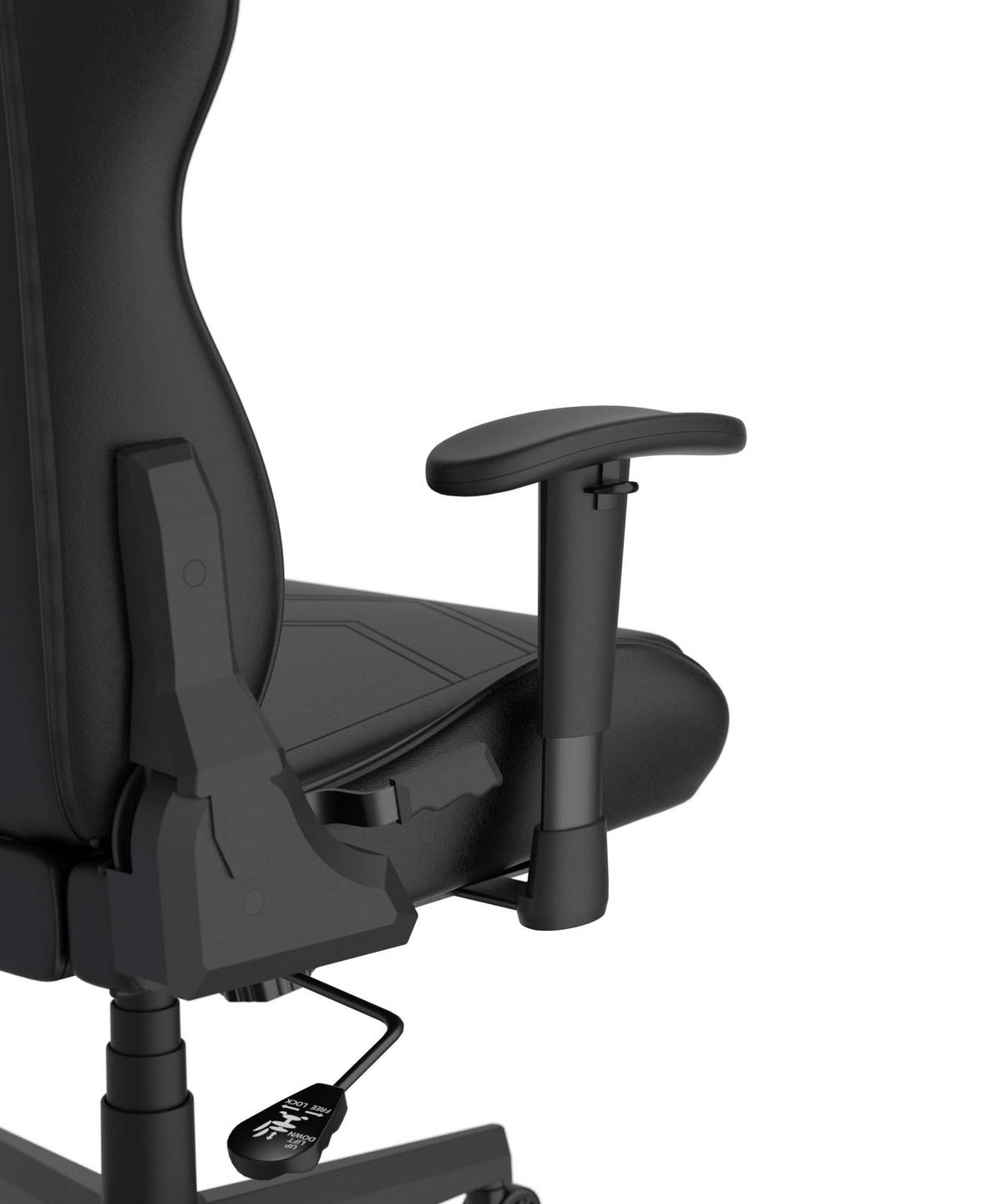 GAMINGSTUHL  in Schwarz  - Schwarz, Modern, Kunststoff/Textil (67/126/67cm) - Dxracer