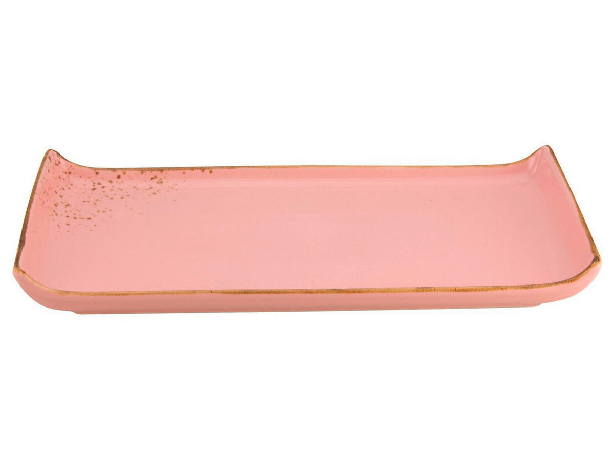 SERVIERPLATTE   16,5/33 cm   - Hellrosa, Trend, Keramik (16,5/33cm) - Creatable