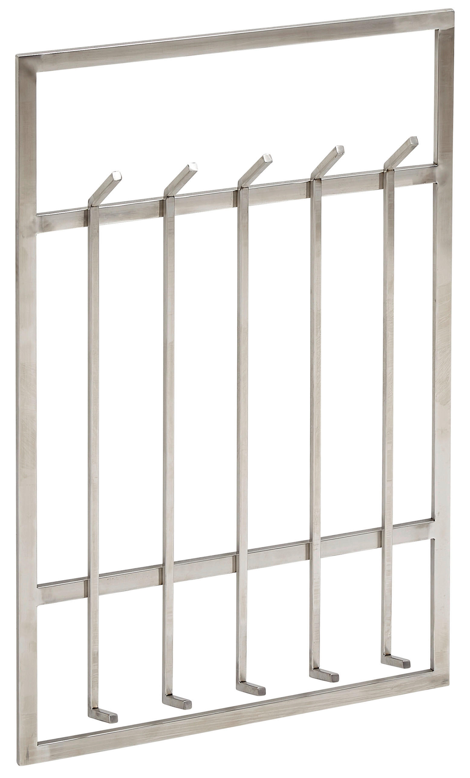 Mid.you Wandgarderobe Silber 60x100x7.5 cm