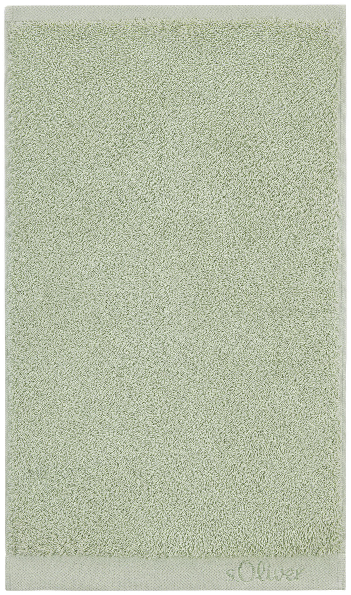 RUČNÍK PRO HOSTY, 30/50 cm, světle zelená - světle zelená, Trend, textil (30/50cm) - S. Oliver