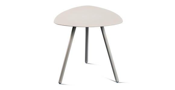 BEISTELLTISCH in Metall 50/50/50 cm - Grau, Design, Metall (50/50/50cm) - Xora