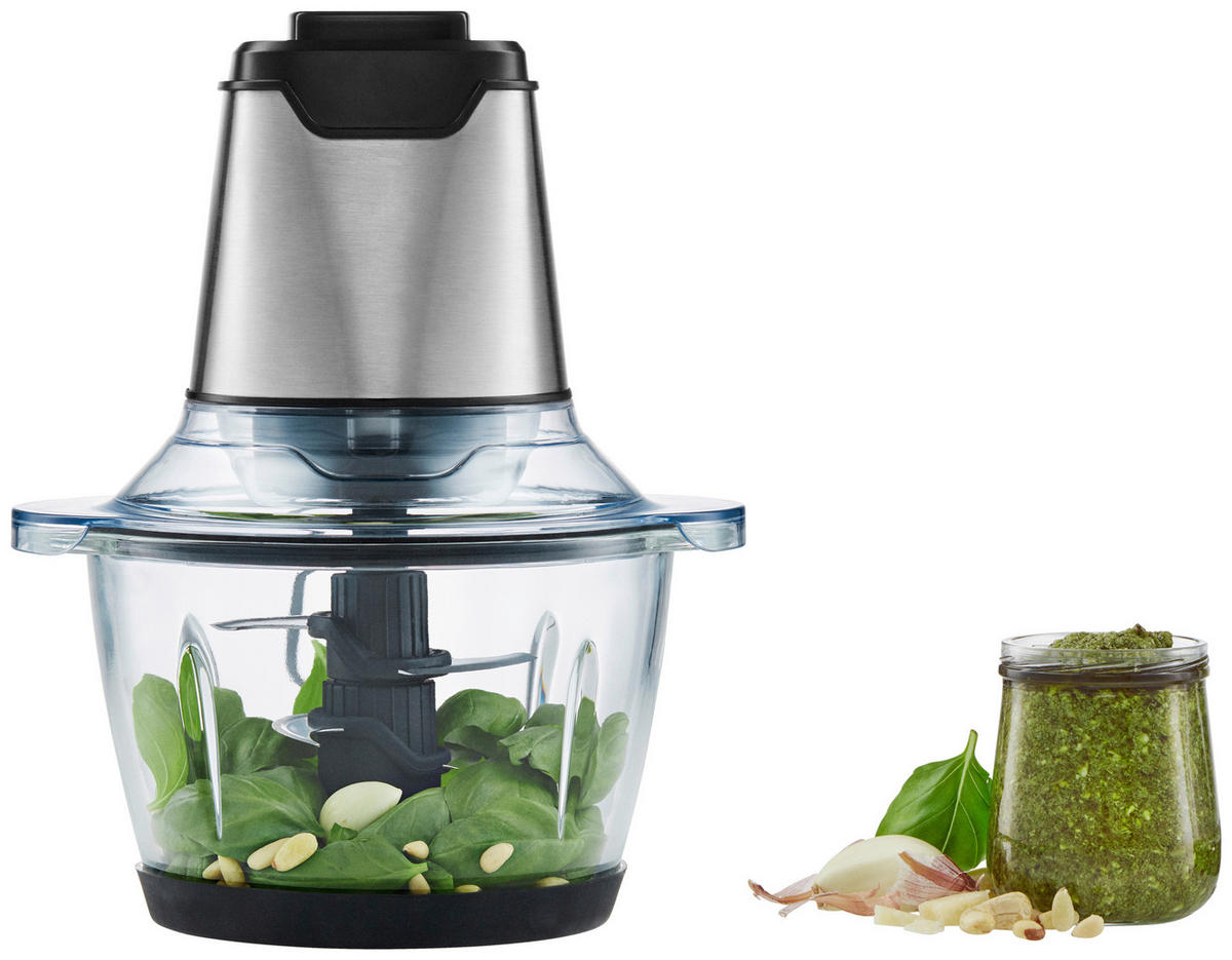 MINIHACKARE Wilfa  - svart, Design, metall/glas - Best Price