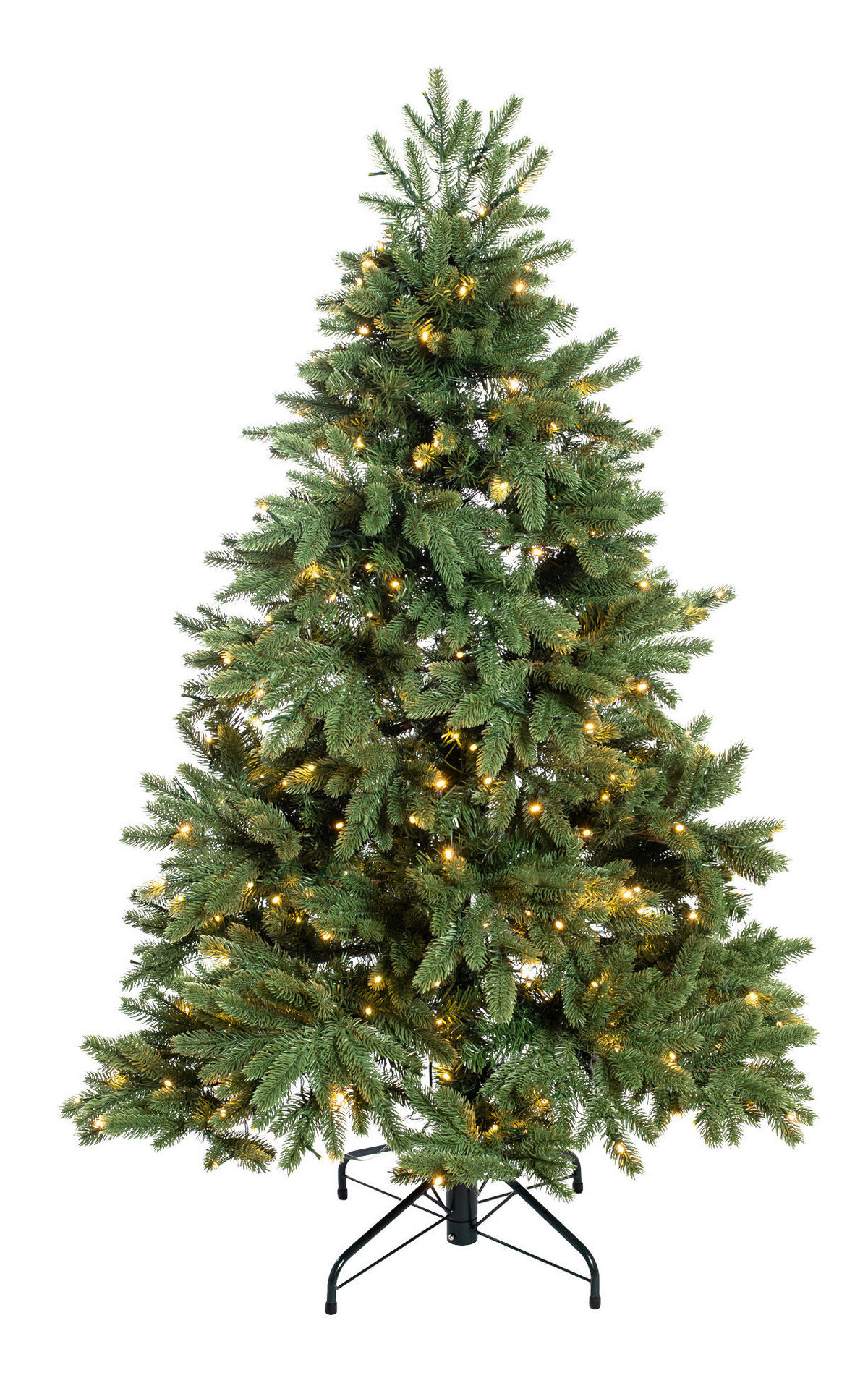 WEIHNACHTSBAUM 150 cm  - Grün, Basics, Kunststoff/Metall (101/150/101cm)