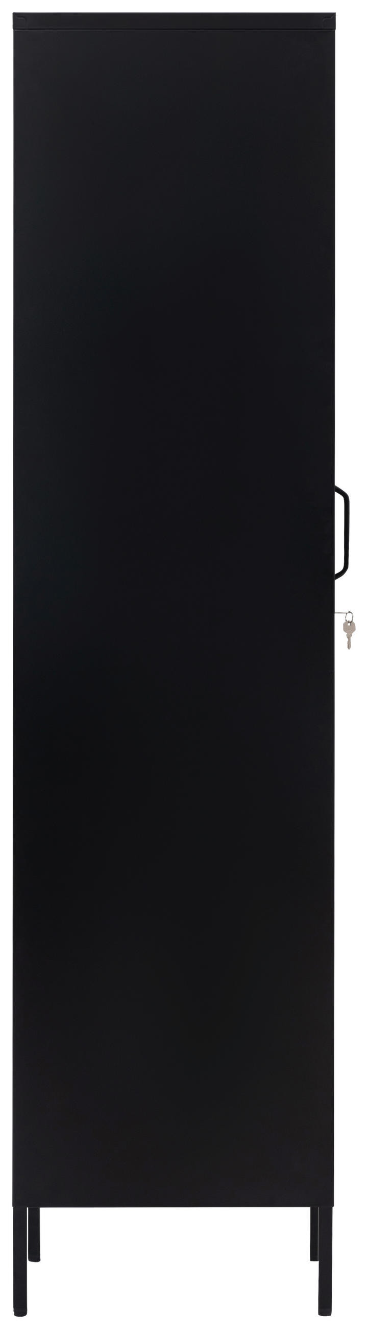 HIGHBOARD  in 30/185/46 cm  - Schwarz, Design, Metall (30/185/46cm) - MID.YOU