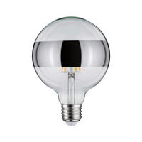 LED-LEUCHTMITTEL   E27 1x6,5W W 640 lm  - Klar/Silberfarben, Basics, Glas (17,4cm) - Paulmann
