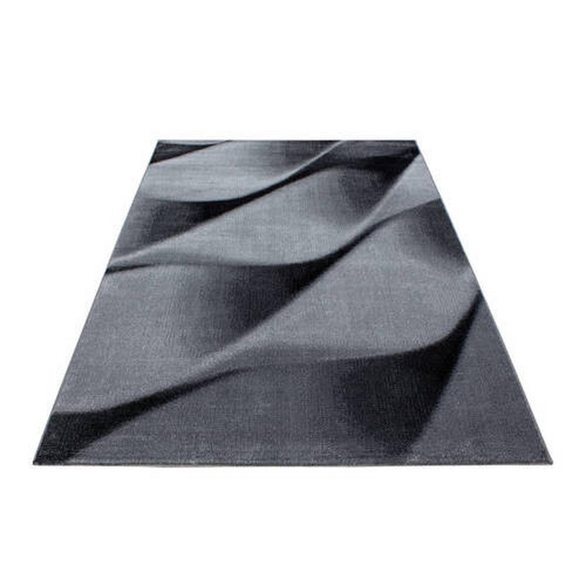 FLACHWEBETEPPICH 140/200 cm Parma Schwarz  - Schwarz, Design, Textil (140/200cm) - Novel