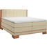 BOXSPRINGBETT 200/200 cm in Buchefarben, Beige - Beige/Buchefarben, Natur, Holz/Textil (200/200cm) - Linea Natura BOXSPRINGBETT 200/200 cm in Buchefarben, Beige - Beige/Buchefarben, Natur, Holz/Textil (200/200cm) - Linea Natura