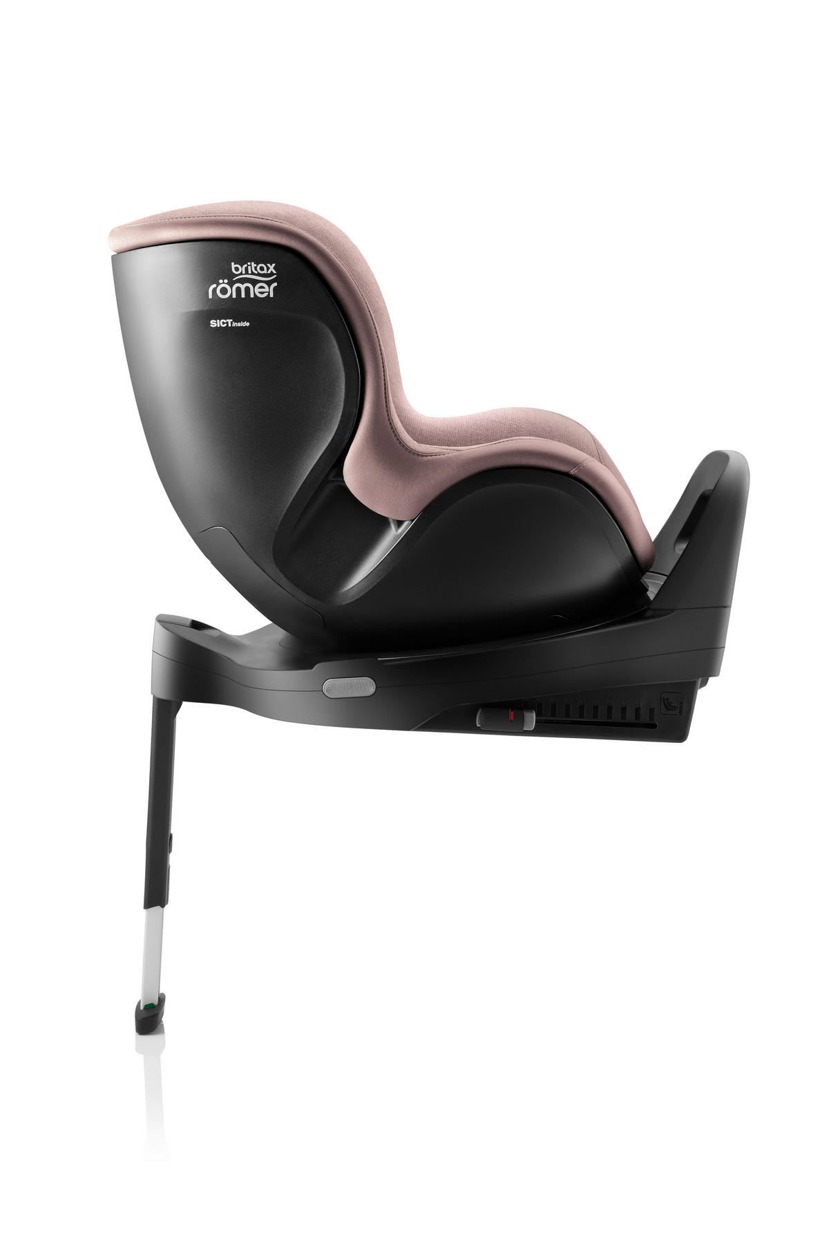 REBOARDER-KINDERSITZ Dualfix Pro M  - Altrosa, Basics, Kunststoff/Textil (44/48/74cm) - Britax Römer