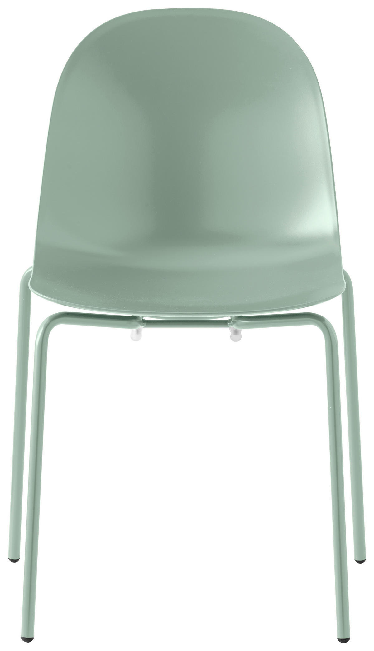 GARTENSTUHL-SET Edelstahl Pastellgrün  - Pastellgrün, Basics, Kunststoff/Metall (53,5/83/52,5cm) - Connubia 