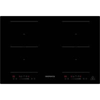 INDUKTIONSKOCHFELD KM8800IF-28  - Schwarz, Trend, Glas/Metall (77/6cm) - Respekta