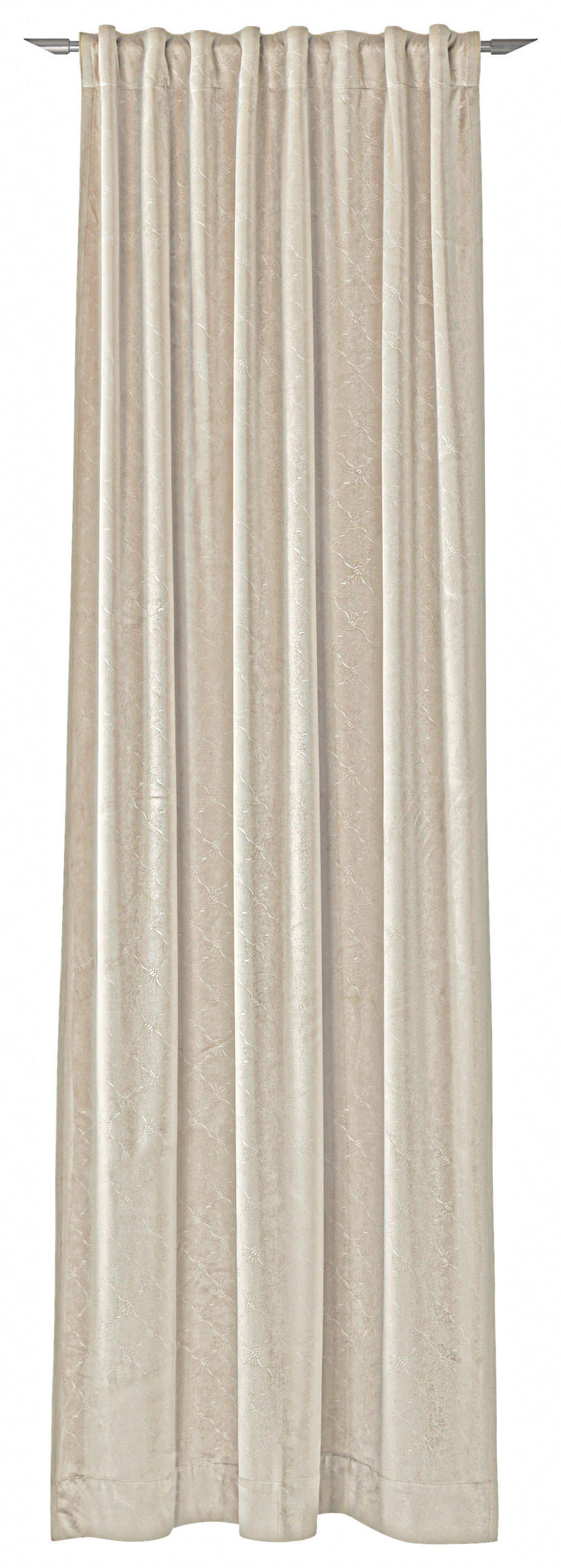 FERTIGVORHANG  blickdicht   130/250 cm  - Naturfarben, Design, Textil (130/250cm) - Joop!