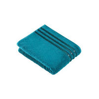 HANDTUCH Cult de Luxe Petrol  - Petrol, Basics, Textil (50/100cm) - Vossen