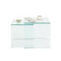 SATZTISCH Transparent - Transparent, MODERN, Glas (42/36/42/36/42/39cm)