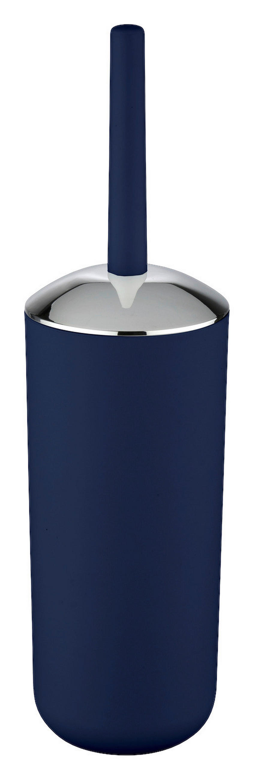 TOALETTBORSTSET i    - silver/mörkblå, Basics, plast (10/37cm)