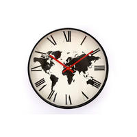 NÁSTENNÉ HODINY 31 cm - Basics, plast/papier (31cm)