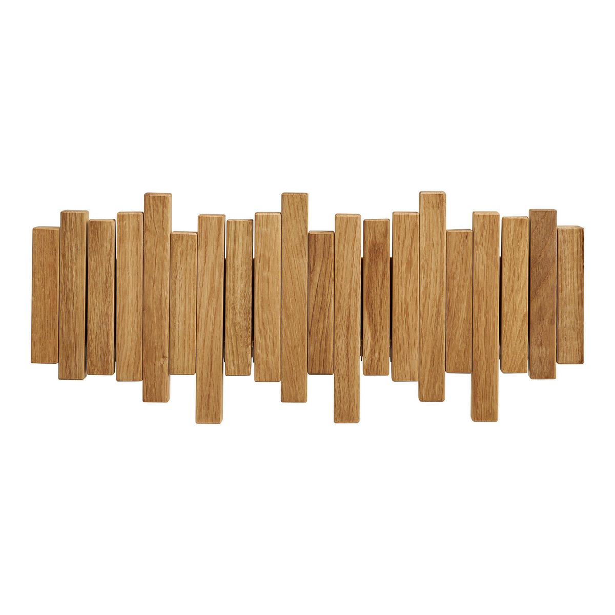 WANDGARDEROBE - Eichefarben, Basics, Holz (40/3/18cm)