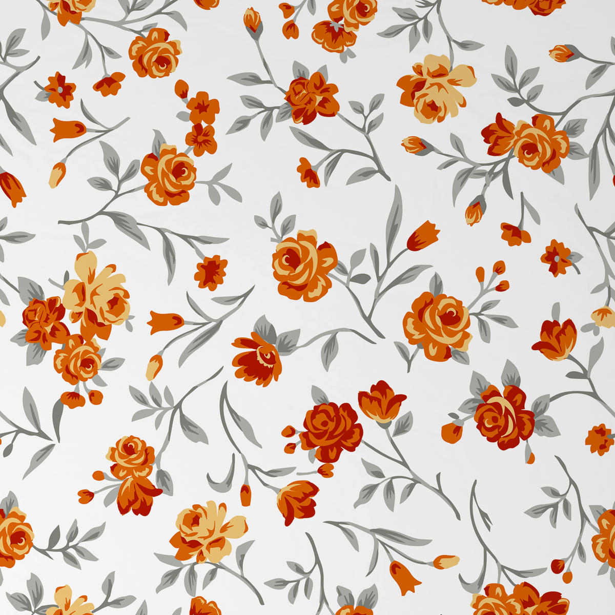 WENDEBETTWÄSCHE Satin 200/200 cm  - Orange, Textil (200/200cm) - Esposa