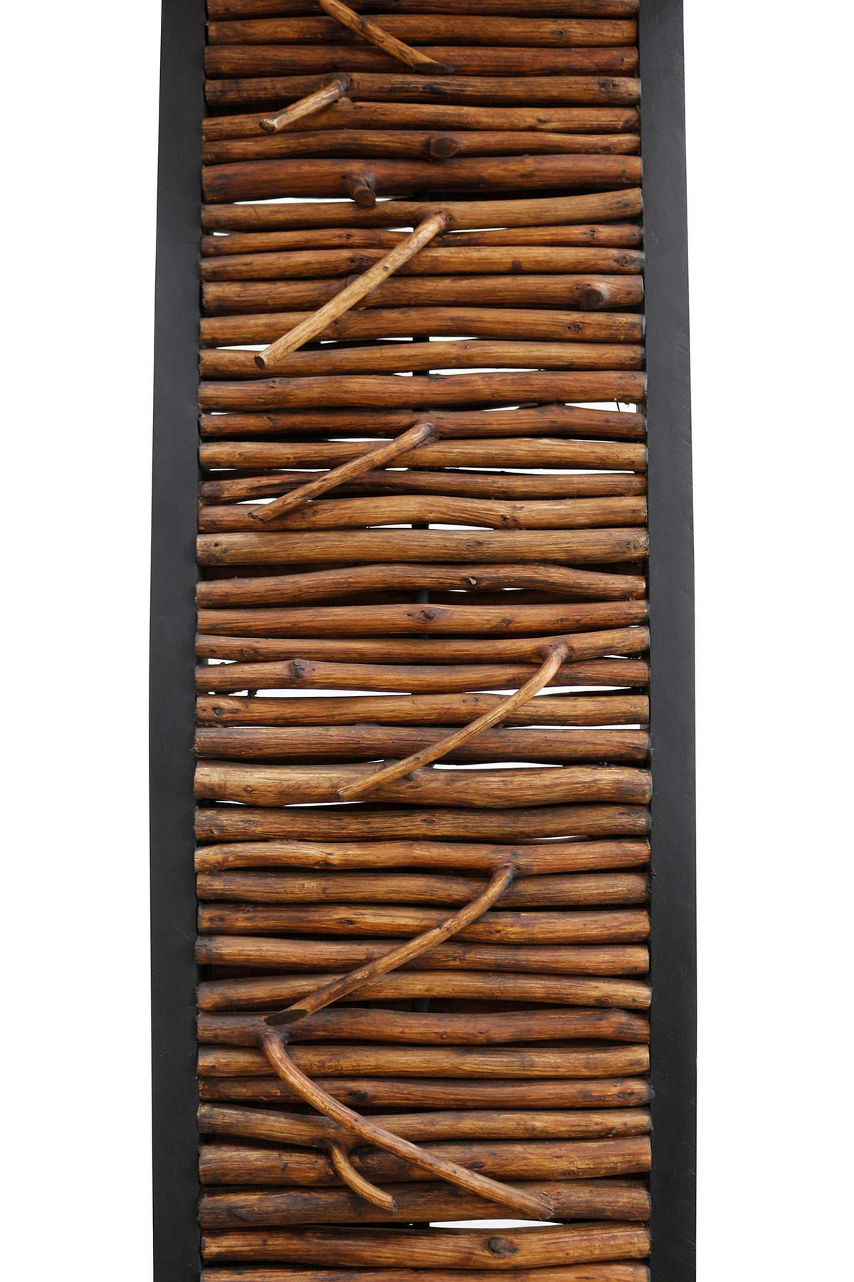 STEHLEUCHTE  35/163/20 cm   - Goldfarben/Schwarz, Design, Holz/Textil (35/163/20cm) - P & B