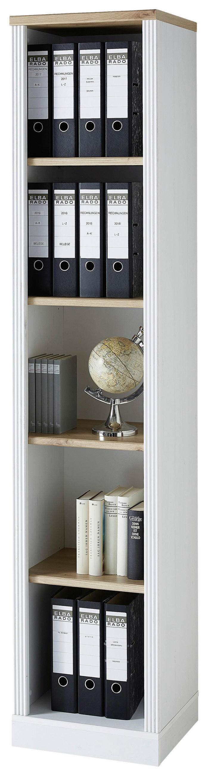 AKTENREGAL 43/204/38 cm  - Eiche Artisan/Pinienfarben, KONVENTIONELL, Holzwerkstoff (43/204/38cm) - Carryhome