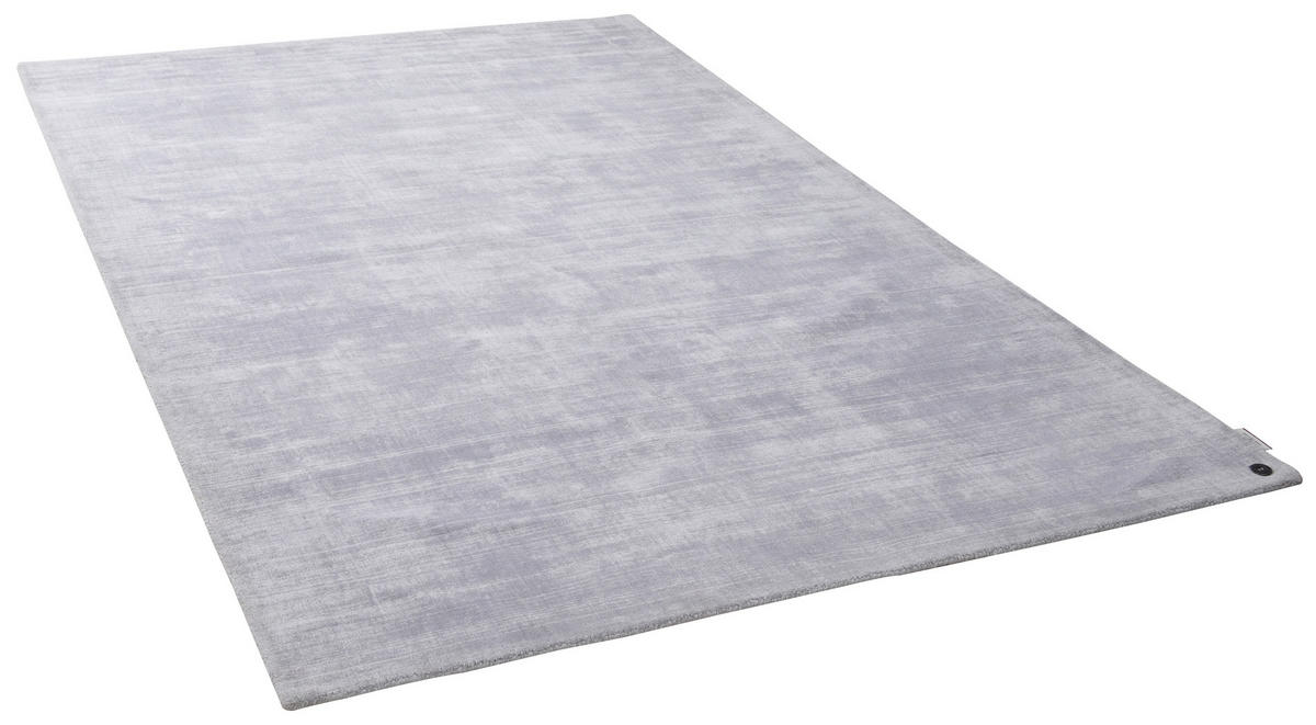 HANDWEBTEPPICH 65/135 cm Silberfarben  - Silberfarben, Basics, Textil (65/135cm) - Tom Tailor