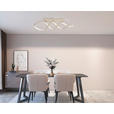 LED-DECKENLEUCHTE 80/17/23 cm   - Sandfarben, Design, Kunststoff/Metall (80/17/23cm) - Novel