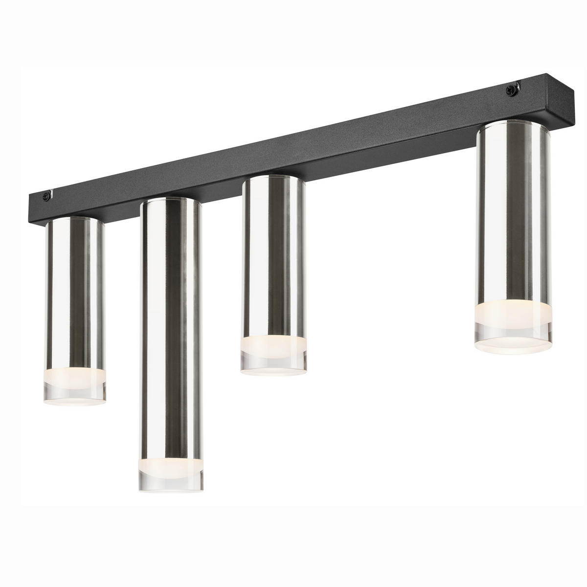 DECKENLEUCHTE    32/6/60 cm  - Chromfarben, Design, Metall (32/6/60cm)