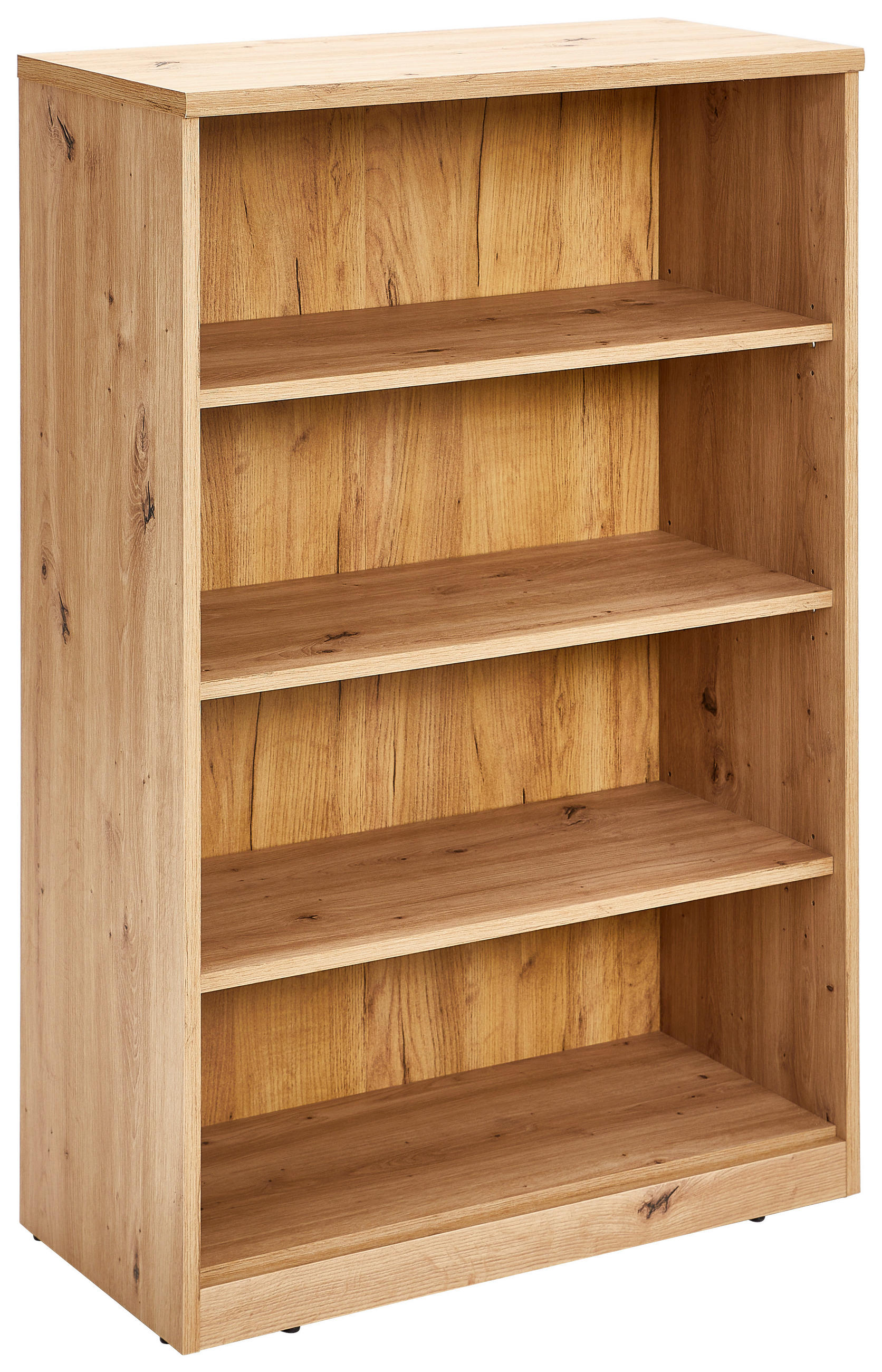 REGAL Eiche Artisan  - Schwarz/Eiche Artisan, Basics, Holzwerkstoff (72/110/36cm) - Xora