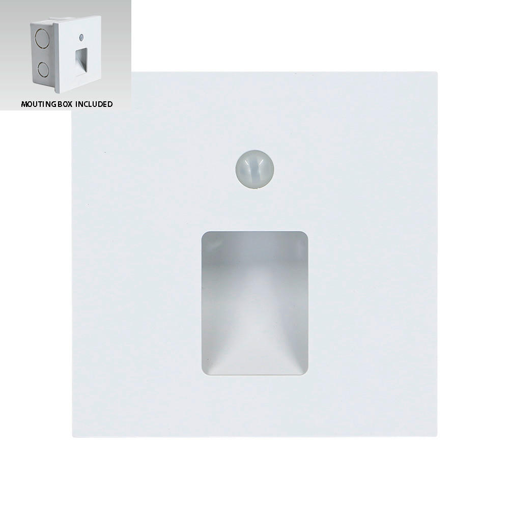 SPOTLÁMPA - fehér, Basics, műanyag (8.7/8.7/7cm)