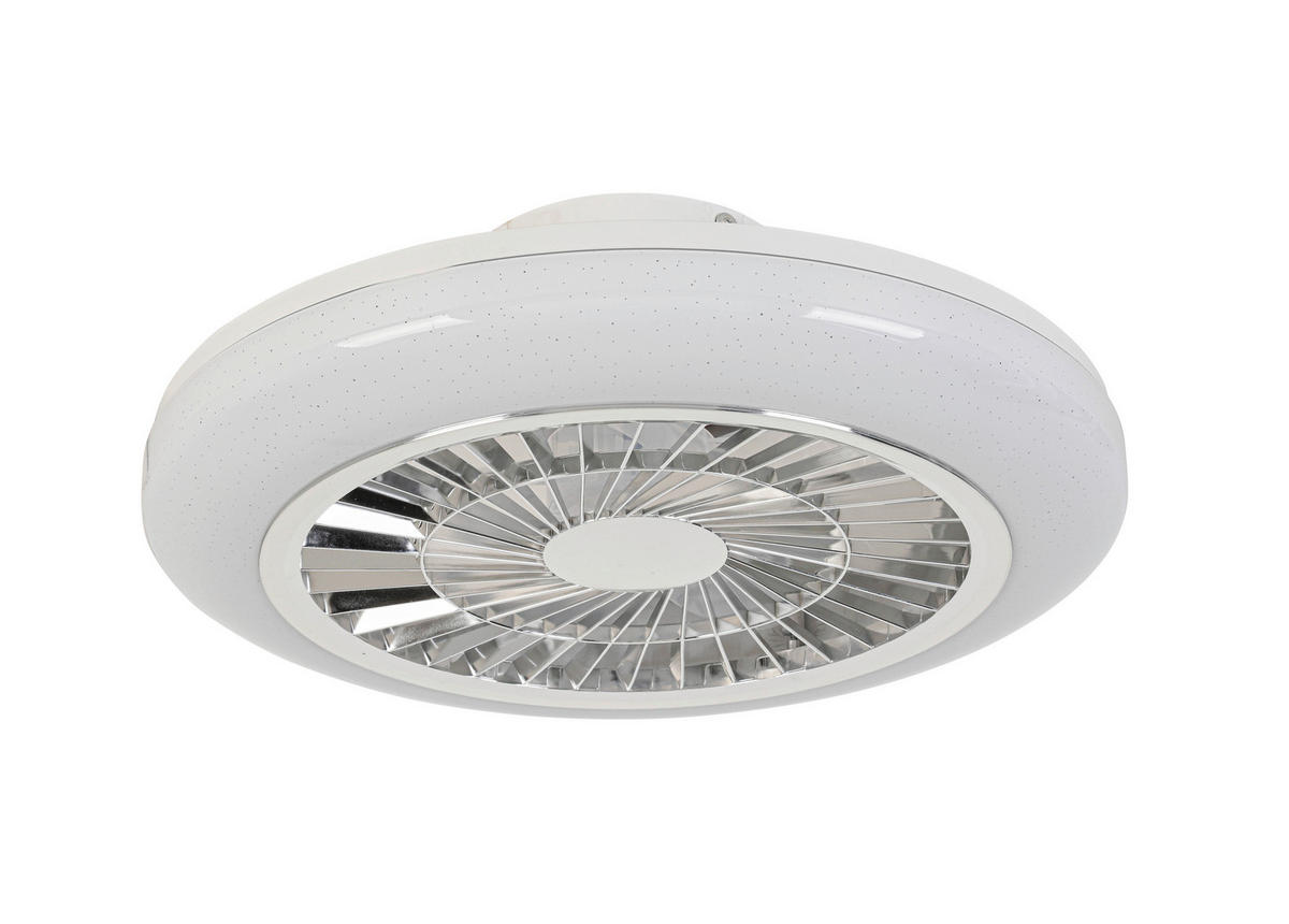 VENTILATOR STROPNI  - bijela/prozirno, Trend, plastika (45/16cm) - Novel