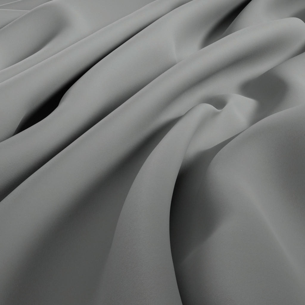 Material Perdele Și Draperii opac  - gri, Basics, textil (310cm)