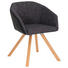 STUHL in Holz, Textil Anthrazit, Schwarz, Eichefarben - Eichefarben/Anthrazit, Design, Holz/Textil (62/81/56cm) - Dieter Knoll STUHL in Holz, Textil Anthrazit, Schwarz, Eichefarben - Eichefarben/Anthrazit, Design, Holz/Textil (62/81/56cm) - Dieter Knoll