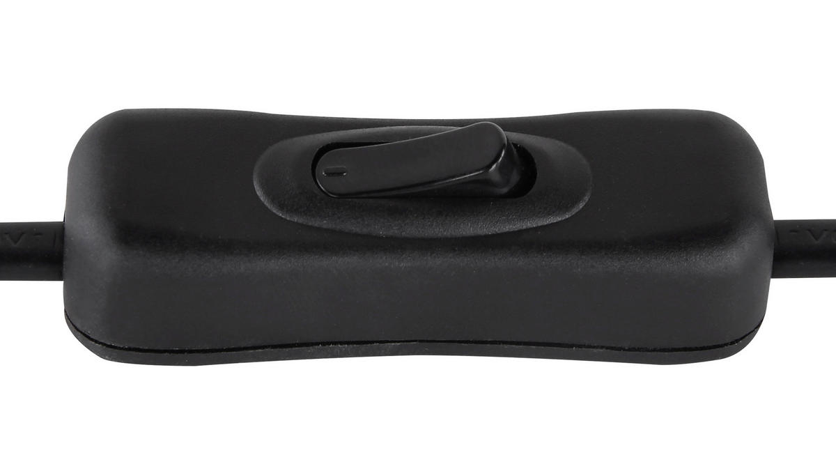 TISCHLEUCHTE - Schwarz, Basics, Metall (42/16/50cm) - Globo
