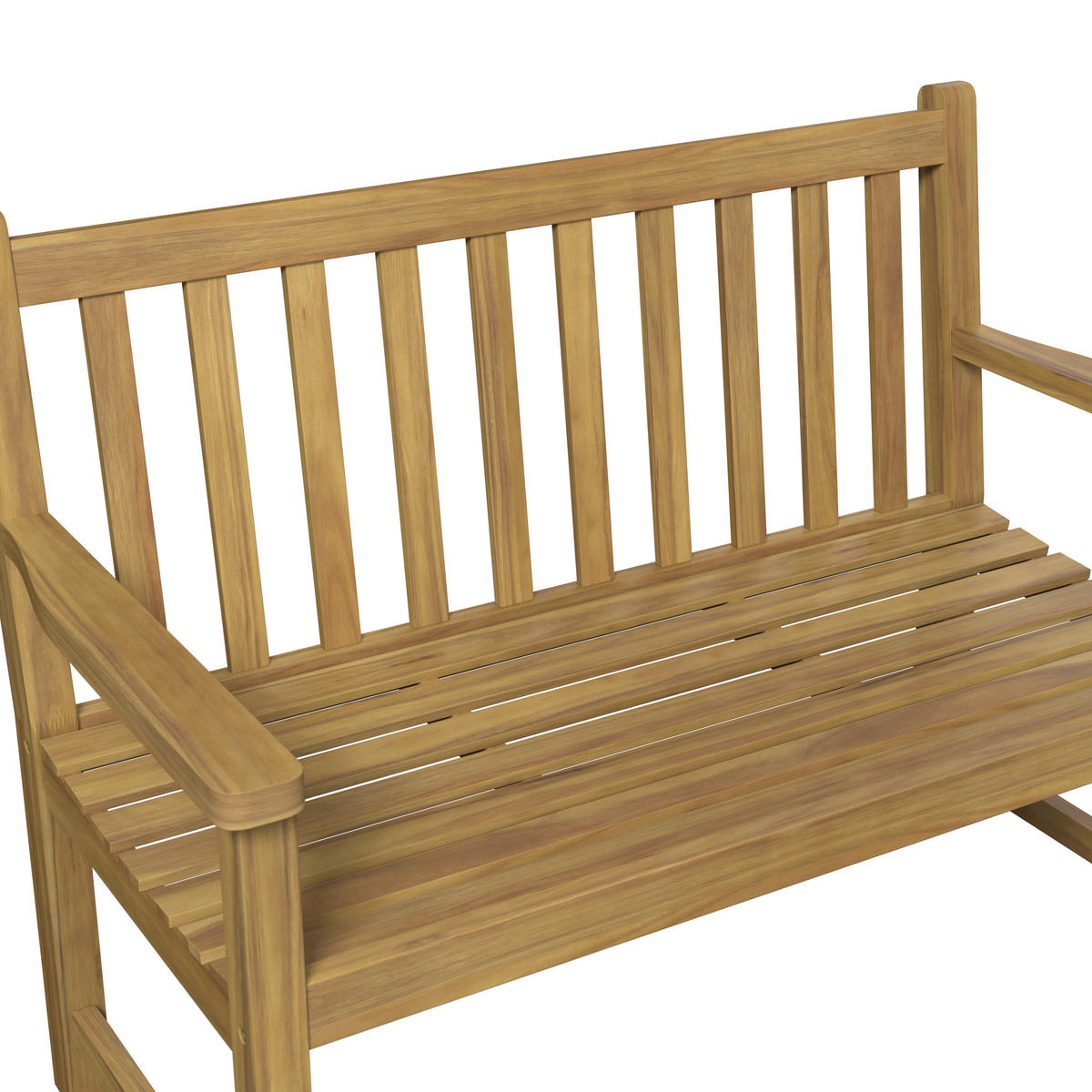 GARTENBANK 120/90/61 cm Akazie   - Akaziefarben, Natur, Holz (120/90/61cm) - Ambia Garden