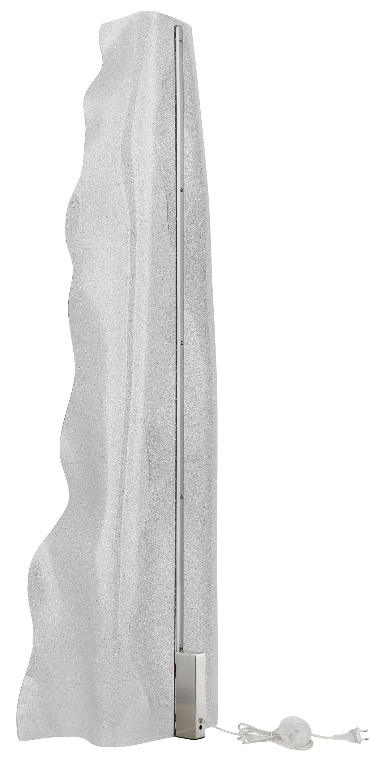 LED-STEHLEUCHTE 30/47/150 cm    - Klar, Design, Kunststoff/Metall (30/47/150cm) - Globo