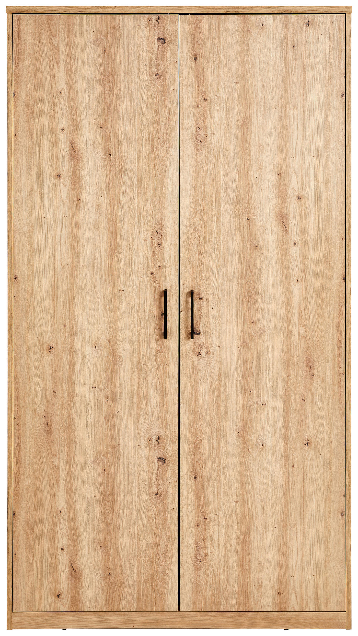 Thumbnail - Xora Drehtürenschrank, Eiche Artisan, Metall, 1 Fächer, 106x194x54 cm, Typenauswahl, Beimöbel erhältlich, Schlafzimmer, ...