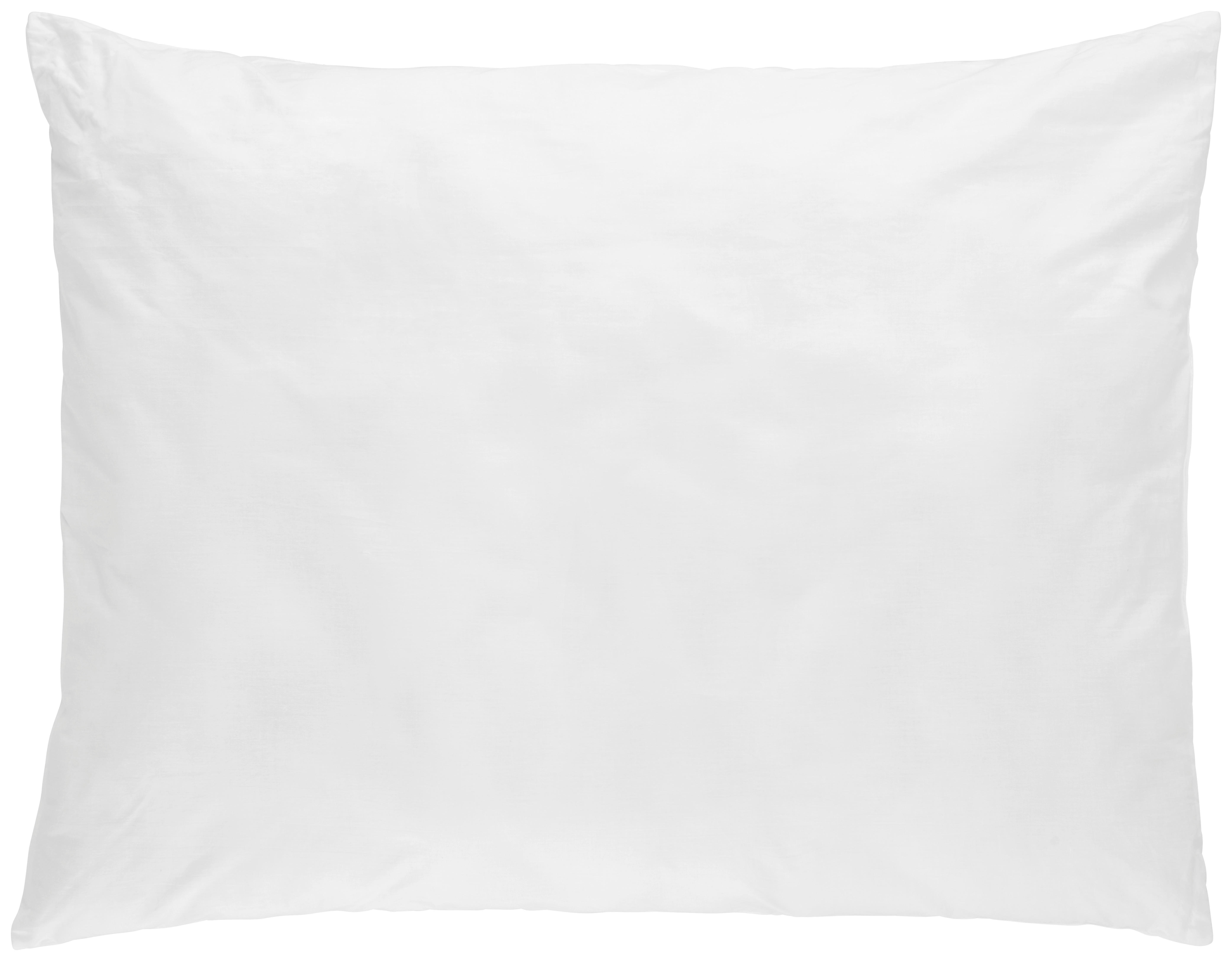 VANKÚŠ POD HLAVU, 70/90 cm - biela, Basics, textil (70/90cm) - Sleeptex
