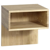 NACHTSCHRANK 40/44/40 cm Eiche teilmassiv  - Eichefarben, Natur, Holz (40/44/40cm) - Linea Natura