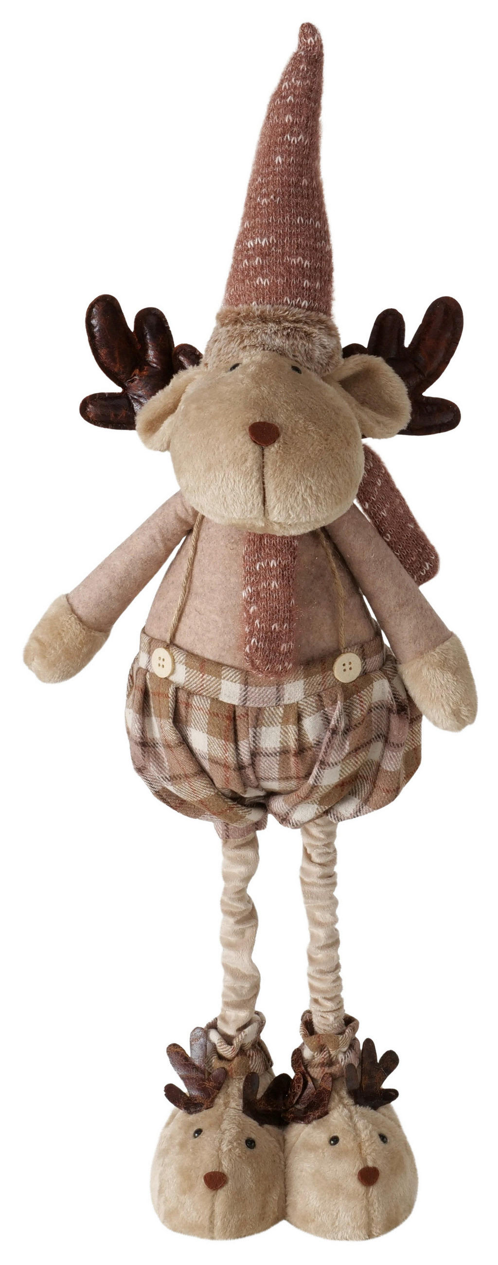 DEKORENTIER - Braun, Lifestyle, Textil/Stein (32/17/112cm)