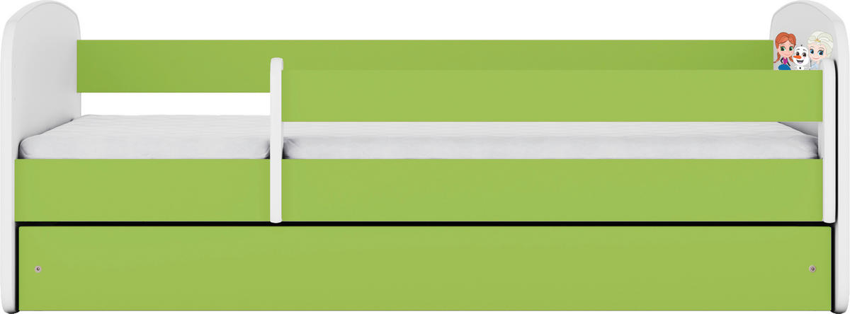 KINDER-/JUNIORBETT - Birkefarben/Weiß, MODERN, Holz/Holzwerkstoff (80/160cm) - MID.YOU