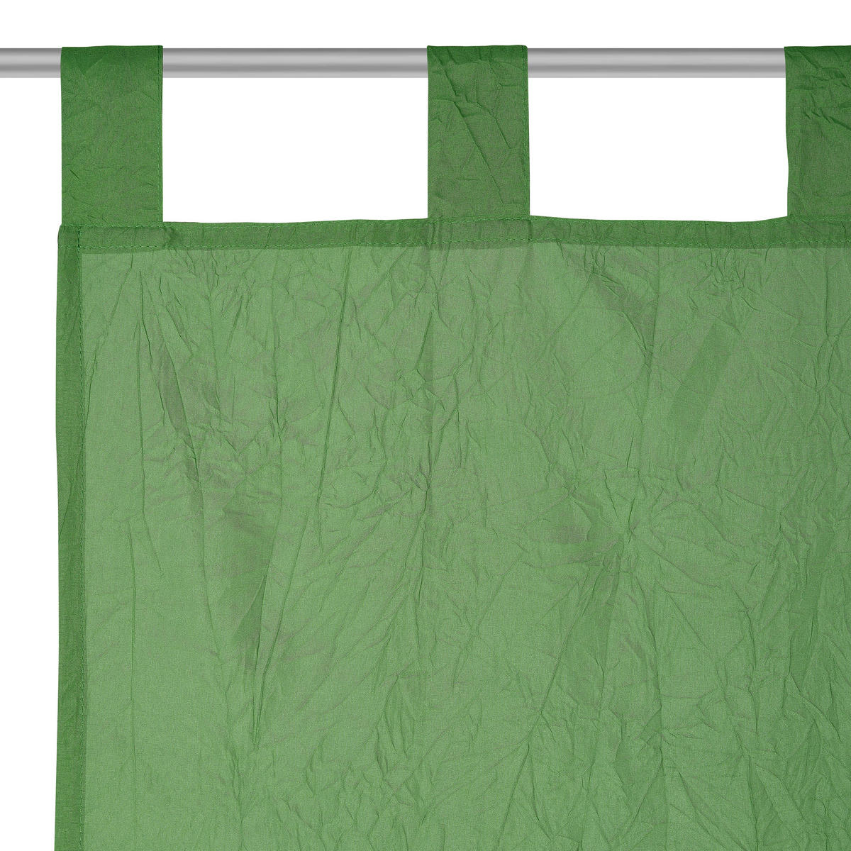 ZAVJESA S OMČAMA zelena  135/245 cm  - zelena, Design, tekstil (135/245cm) - Boxxx