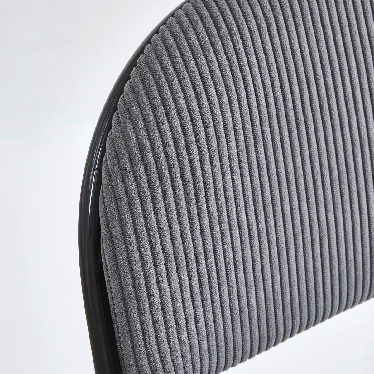 KLAPPSTUHL in Metall, Textil Grau, Schwarz  - Schwarz/Grau, Basics, Textil/Metall (46,5/79/47cm) - Boxxx