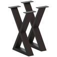 BANKGESTELL 6/45/32 cm  - Anthrazit, Design, Metall (6/45/32cm) - Waldwelt